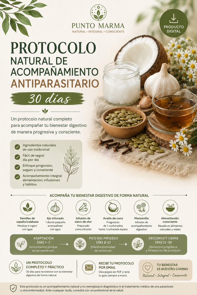 Protocolo Natural de Desparasitación · 30 días