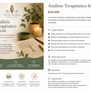 Análisis Terapéutico Inicial